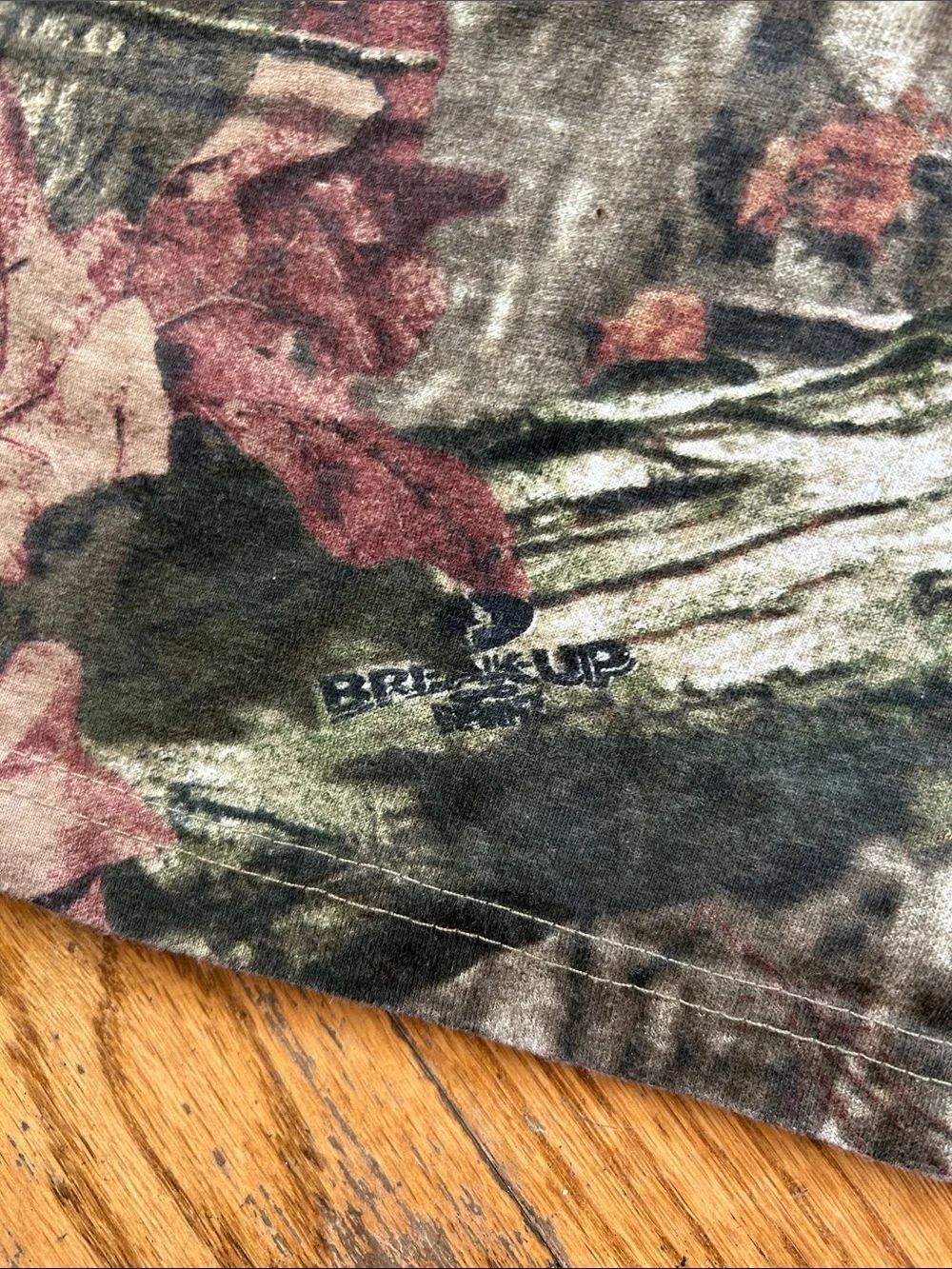 2016 World Tour Camo Short Sleeve Tee - Brown/Green - Picture 7 of 7